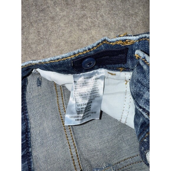 Wrangler Classic Fit Boys Size 10R Blue Jeans Boot Cut RN130273 - Picture 3 of 5